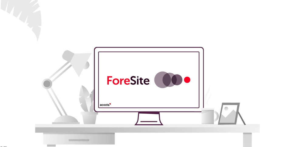 ForeSite business intelligence platform open on desktop computer